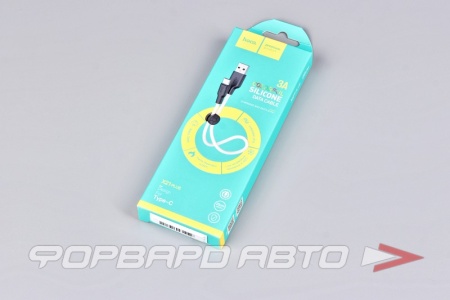 Купить Кабель USB Type-C PLUS силиконовый 0,25м HOCO X21