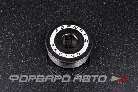 Купить Заглушка блока М30*1, SR20, черная FORWARD RACING FENSR006