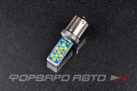 Купить Лампа светодиодная 12V P21W S25 18 COB диодов BA15s белая SKYWAY S08201529