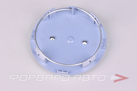 Купить Колпачок ступицы для литых дисков Nissan, D77/85мм, Grey+3D хром лого <> NS-09