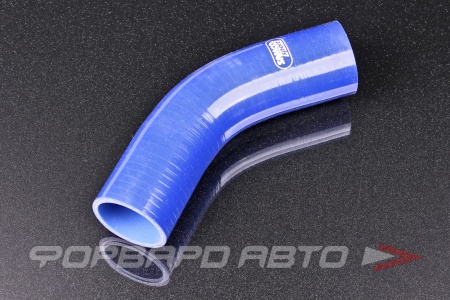 Купить Патрубок силиконовый 45 мм, 45°, синий SAMCO  Купить Патрубок силиконовый 45 мм, 45°, синий SAMCO