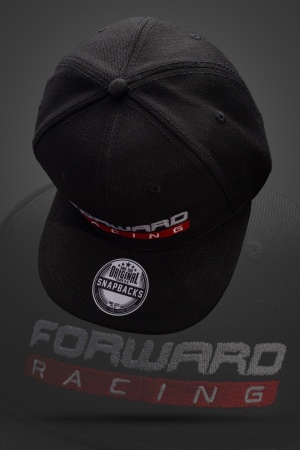 Купить Кепка "FORWARD RACING", черная, прямой козырек (2023) ФОРВАРД АВТО 