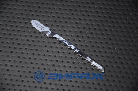 Купить Пилка д/лобзика 83/57мм шаг2,0мм дерево,пластик Т119ВО Bosch  