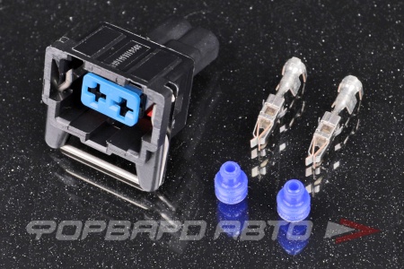 Купить Разъем 2-х контактный насоса омывателя  ( с проводами) CARGEN AX6872