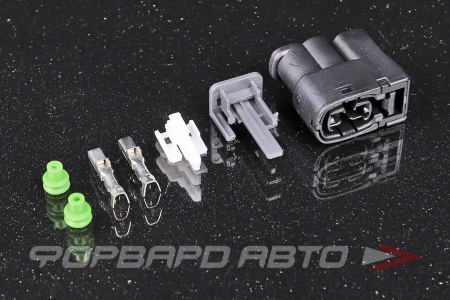 Купить Разъем 2-х контактный катушки зажигания (без провода) CARGEN AX8302S