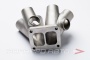 Свод коллектора для 6ти цилиндрового двигателя T4 Twinscroll, под 2 Wastegate, D = 42,4 мм, AISI304 FORWARD RACING FEХ008-T4