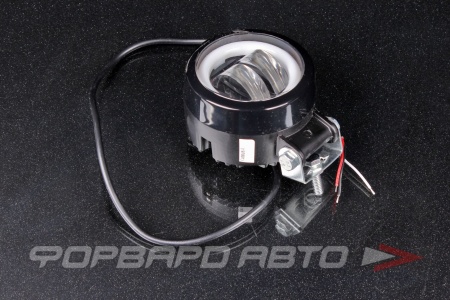 Купить Фара светодиодная 12V/24V 20W 6000K, 2 диода ближний , 75*75(90)*55 мм круглая SKYWAY S07201078