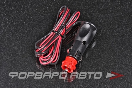 Купить Штекер прикуривателя с проводом 2м, с предохранителем АНТЕЙ-КО РПР-3-2СБ(п)