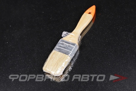 Купить Кисть плоская Slimline 1,5", натуральная щетина, деревянная ручка 38 мм SPARTA 824255