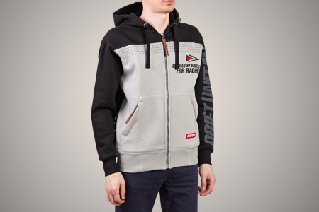 Купить Худи DRIFT UNIT, черно-серая, на молнии CIAY 