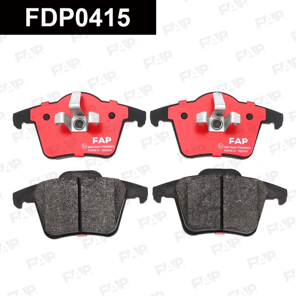 Колодки тормозные FAP FDP0415