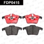 Колодки тормозные FAP FDP0415