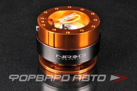 Купить Адаптер для рулевого колеса быстросъемный Quick Release Gen 2.0 - Rose Gold Body / Titanium Chrome Ring NRG SRK-200RG