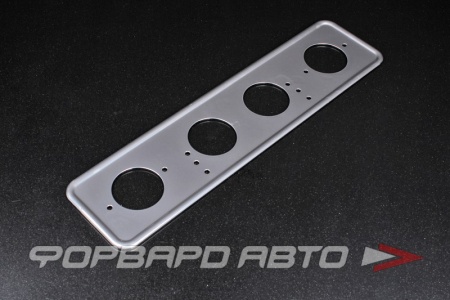 Купить Накладка под номер металлическая (ХРОМ) SKYWAY S04101006