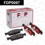 Колодки тормозные FAP FDP0087