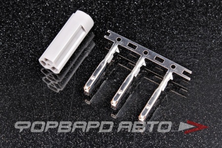 Купить Разъем 3 way 22-20AWG with 1.4-1.8mm (.055-.071") insulation dia. SUMITOMO N3820-9903 Grey