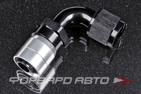 Купить Фитинг AN10 90° обжимной под шланг AN AB88 