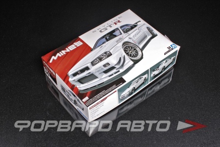 Купить Сборная модель Nissan Skyline BNR34, Mine's AOSHIMA 05986
