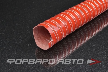 Купить Гофра для впуска силиконовая 51 мм метр коричневая AUTOBAHN88 