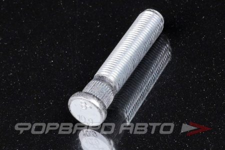 Купить Шпилька колеса 14*1,5*14,3*55мм сталь, оцинкованная Save Car CRP143D55