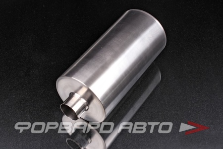 Купить Глушитель Вход = 63 мм Выход = 76 мм Длина = 450 мм, Диаметр = 180 мм, титан FORA TITANIUM GW-RF-EM003