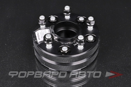 Купить Проставки колесные 25 мм, 5*114,3 12*1,25 =66,1->66,1 ELIT черные+ шпильки+ гайки ВЕКТОР 25ADH5114S-661 BA