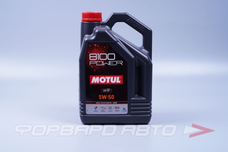 Купить Масло моторное 5W50 5л, 8100 POWER Ester SN/SN+ (c) MOTUL 112717