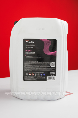 Антифриз LONG LIFE COOLANT SUPER (-40C) 10 кг P-OAT (фосфатно-лобридный) MILES AFPR010