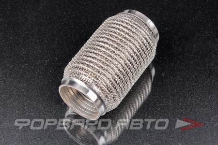 Купить Гофра глушителя 60*150мм (трехслойная в сетке) CBD CBD324.016