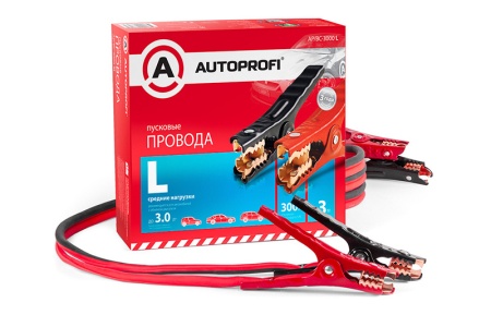 Купить Провода пусковые 3м, 300A AUTOPROFI AP/BC - 3000 L