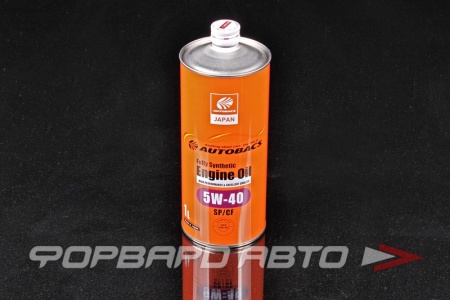 Купить Масло моторное 5W40 1л, ENGINE OIL FS SP/CF AUTOBACS A00032241
