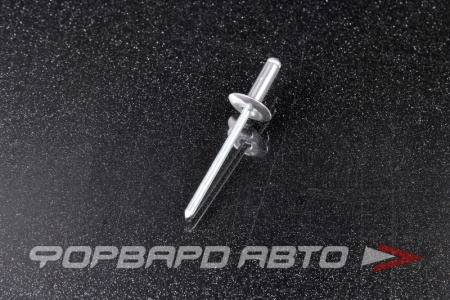 Купить Заклепка 4,0*12/12,0мм вытяжная алюминий/сталь с широким бортом 12мм  