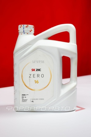 Купить Масло моторное 0W16 4л, ZERO 16 SP GF-6B (с) ZIC 162034