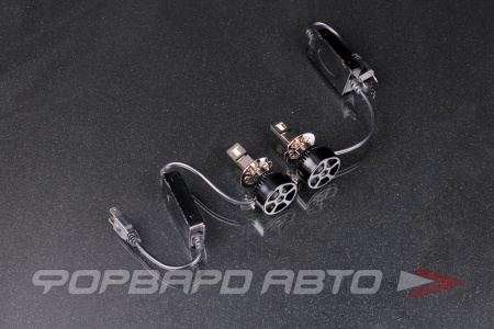 Купить Лампа светодиодная головного света H7 12V 50W, 6000K с обманкой и вентилятором SARITI 