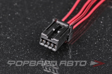 Купить Разъем 4-х контактный кнопки управления стеклоподъемн (с проводами) CARGEN AX916