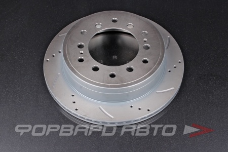 Купить Диск тормозной перфорированный, правый G-BRAKE GFR-21263R