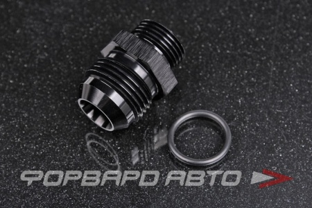 Купить Фитинг переходник AN12 - ORB10 с резиновым кольцом AB88 