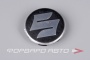 Колпачок ступицы для литых дисков Suzuki, D56/60мм, Black/silver, Save Car 18_60 ммS_ST_Tech Line