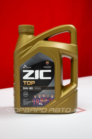 Купить Масло моторное 5W30 4л, TOP PAO SL A3/B4(c) ZIC 162681