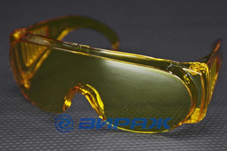 Очки защитные поликарбонатная монолинза с боковой вентиляцией, желтые "STANDARD" STAYER 11042