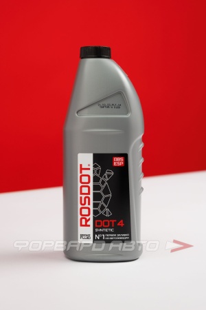 Купить Жидкость тормозная DOT-4, 910гр ROSDOT 430101H03