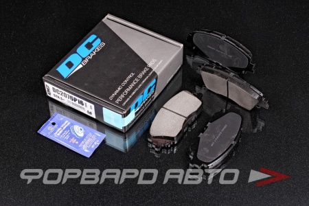 Купить Колодки тормозные TOYOTA CAMRY V70/ RAV4 2018->, LEXUS ES 2018->, передние, серия STR.S+ DC BRAKES DC2076P16
