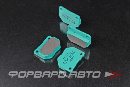 Купить Колодки тормозные задние, Nissan Skyline R32 R33 R34 R911 HC+ PROJECT MU D1124M