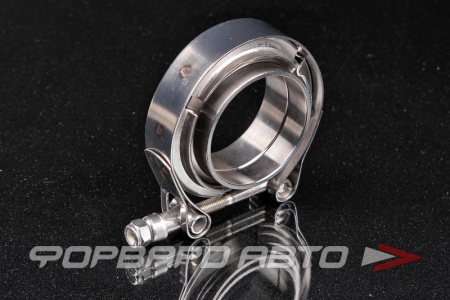 Купить Хомут V-Band 51 мм (2") + 2 фланца из нержавеющей стали EPMAN EP-VKG20