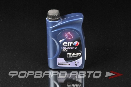 Купить Масло трансмиссионное 75W80 1л, TRANSELF NFJ GL-4 ELF 194757