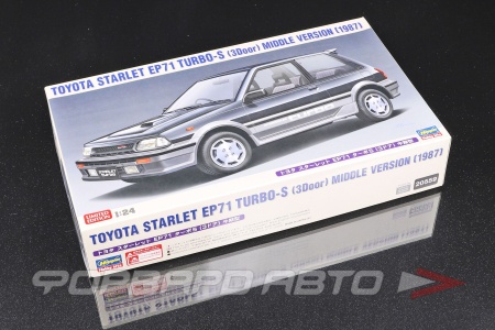 Купить Сборная модель Toyota Starlet EP71 Turbo-S Middle Version (1987) HASEGAWA HA20559