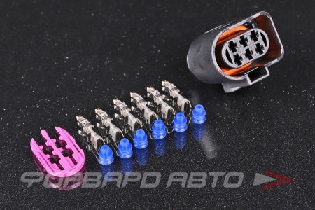 Купить Разъем 6-ти контактный датчика кислорода CARGEN AX6526