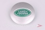 Колпачок ступицы для литых дисков Land Rover, D48/62мм, Silver/Green <> Land Rover, 48-50/62.7