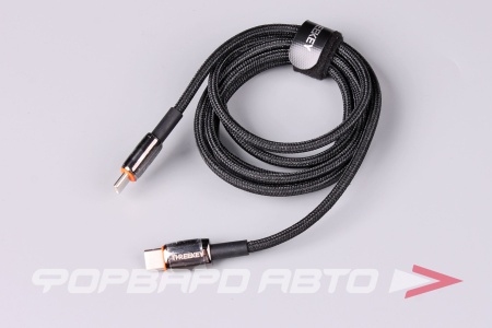 Купить Кабель USB Type-C/Type-C  240W, черный 1.5м THREEKEY  TK-NB08