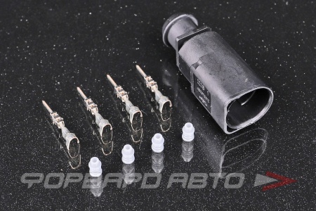 Купить Разъем 4-х контактный датчика износа тормозных колодок (без провода) CARGEN AX6604S